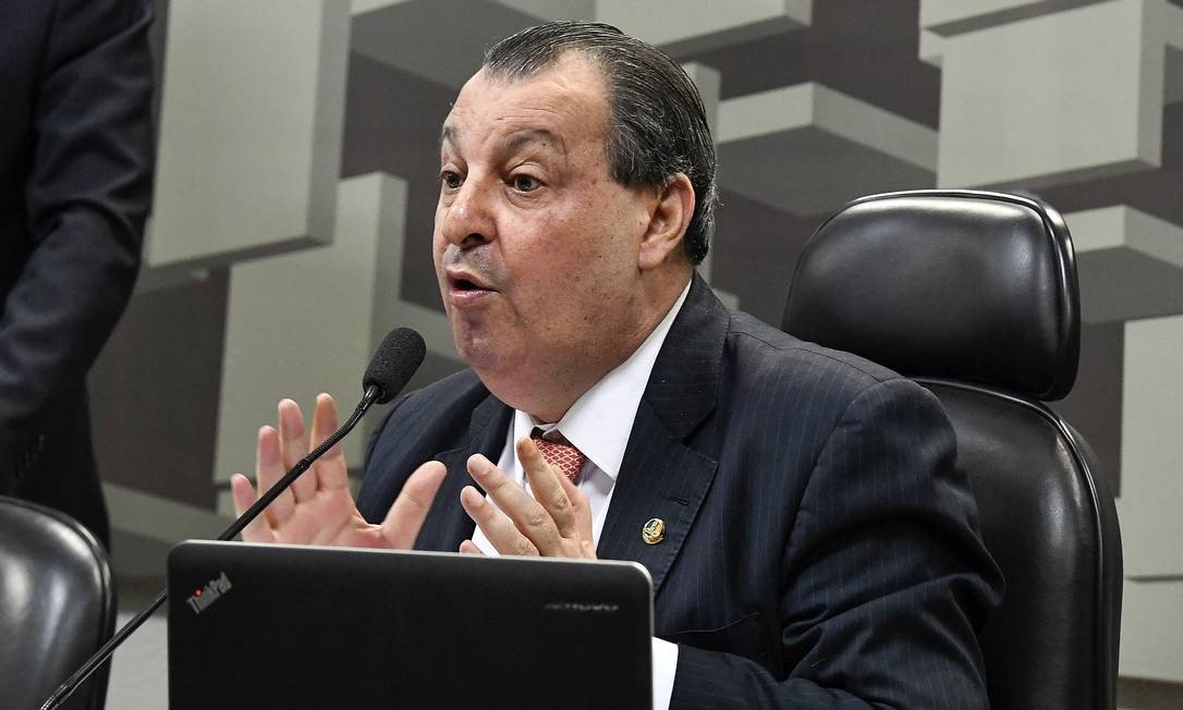 O senador Omar Aziz (PSD-AM) (Foto: Edilson Rodrigues/Agência Senado)