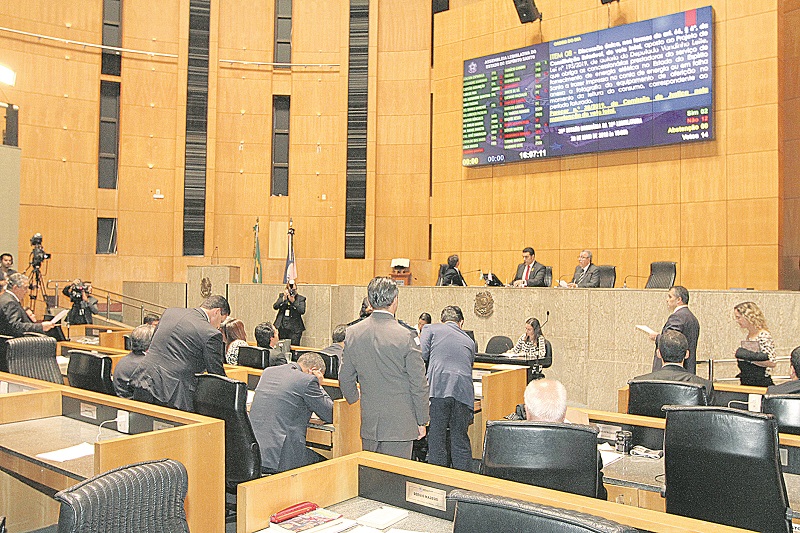 Plenário da Assembleia (Foto: Beto Morais/ Arquivo AT/ 23/03/2018)