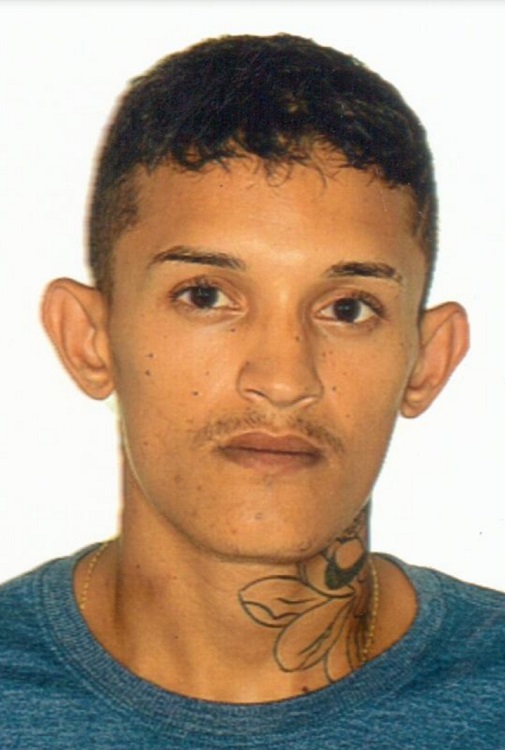 Um dos presos, Breno Rocha da Silva, vulgo Ceará (Foto: Divulgação/PCES)