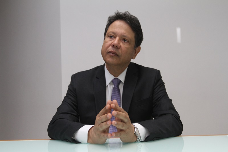 Eder Pontes disse que as possíveis nomeações vão depender de recursos no orçamento do órgão (Foto: Rodrigo Gavini/ Arquivo AT/ 02/05/2018)
