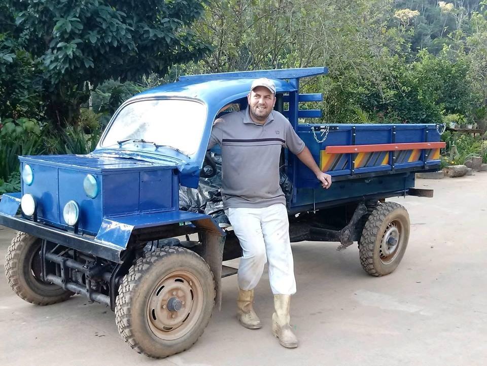 Rafael Mateini, de 44 anos, morreu ao ser atingido por um pé de eucalipto (Foto: Divulgação/Arquivo Pessoal)