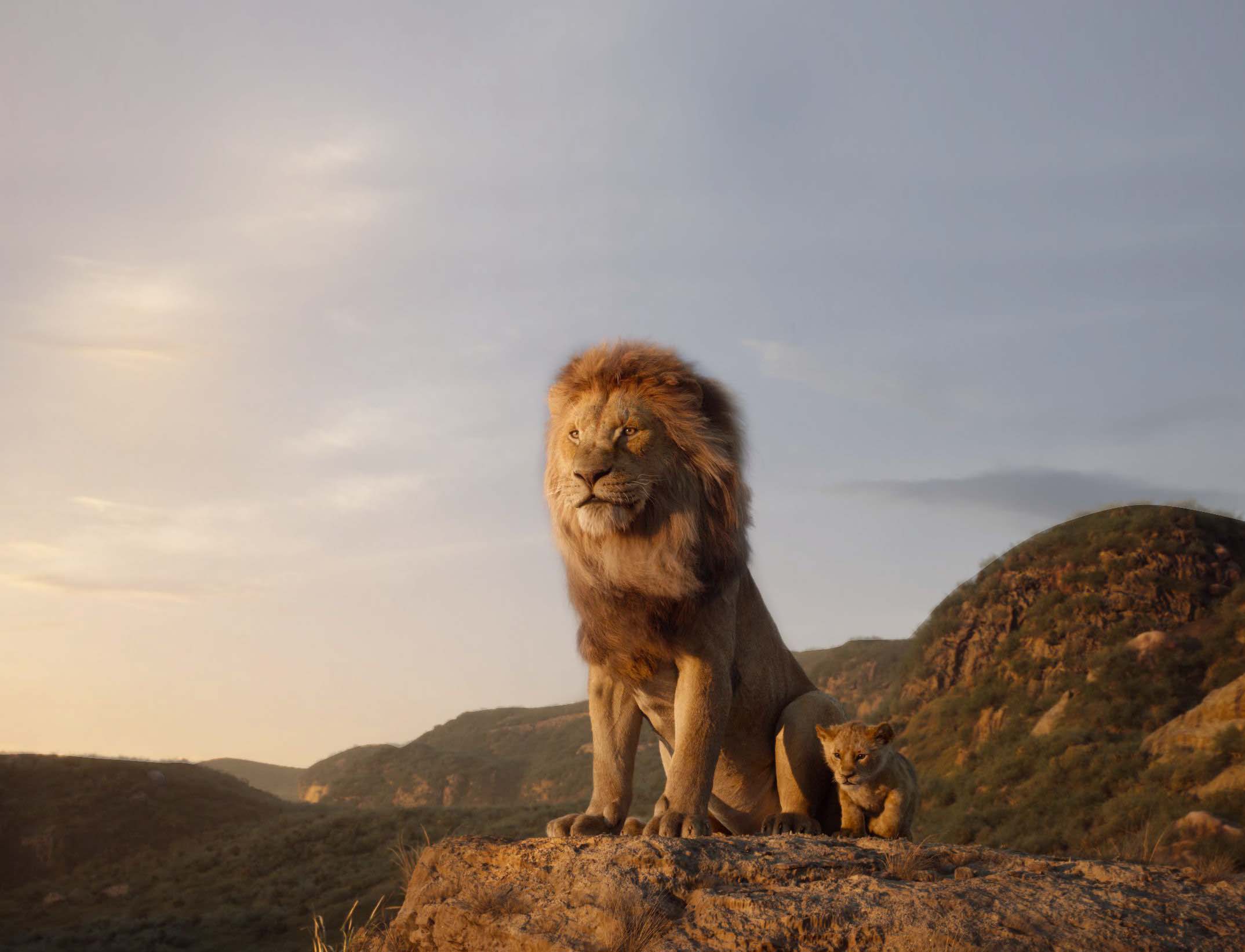 “O Rei Leão” traz de volta aos cinemas a aventura pela selva africana com o rei Mufasa e o jovem Simba (Foto: Divulgação)