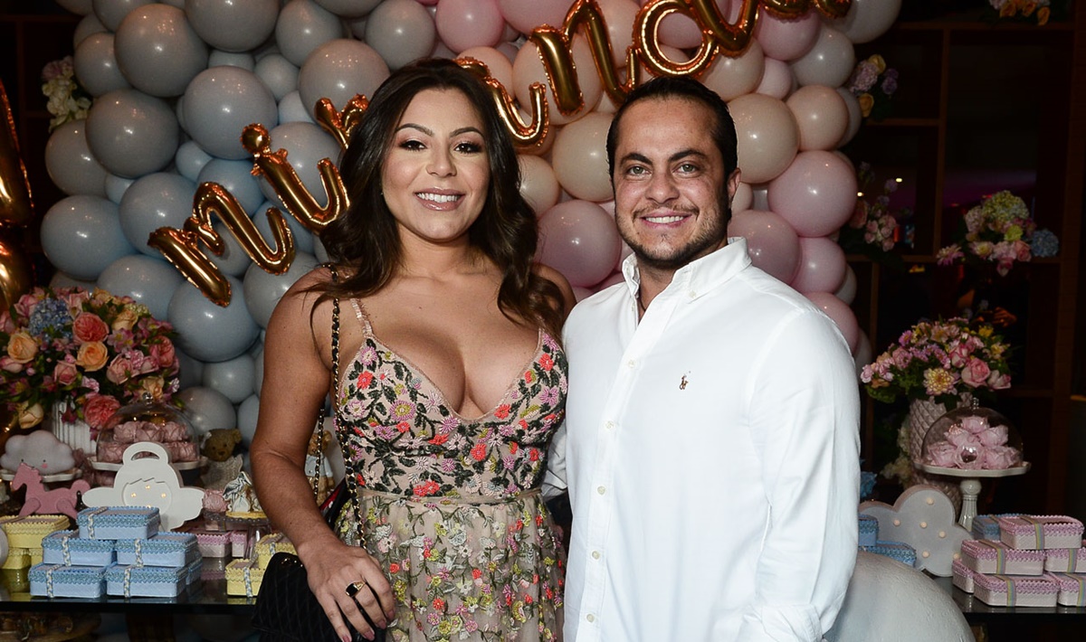 Thammy Miranda e Andressa Ferreira (Foto: Francisco Cepeda/ AgNews)