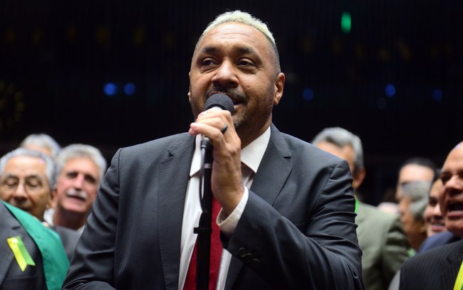 Tiririca está em seu terceiro mandato e só teve um projeto que virou lei até hoje (Foto: Nilson Bastian/Câmara dos Deputados)