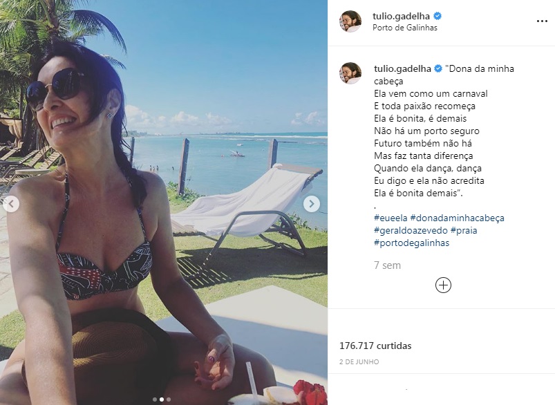 (Foto: Reprodução/Instagram/@tulio.gadelha)