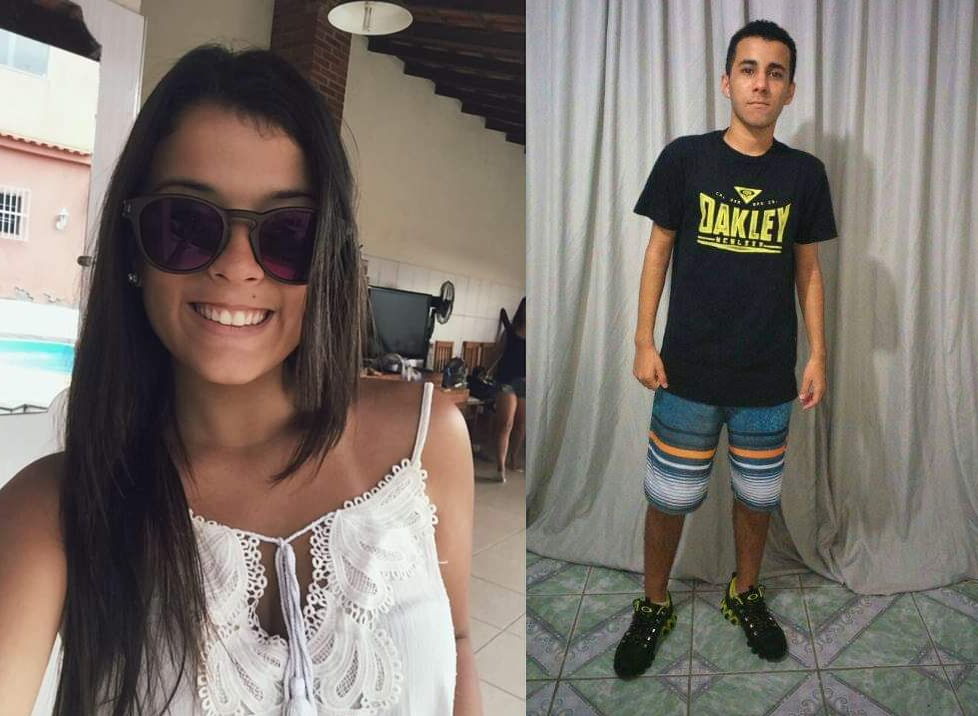 Rayanne era universitária e Alexandre, frentista (Foto: Reprodução/Acervo pessoal)
