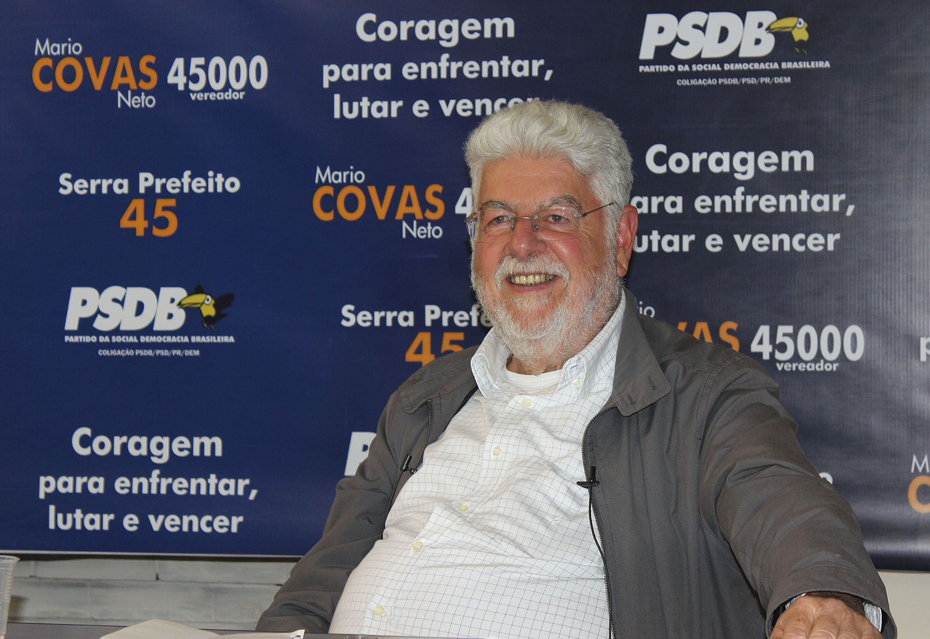 Walter Barelli faria 81 anos na próxima quinta-feira (25) (Foto: Divulgação/PSDB)
