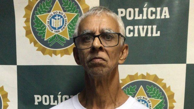 Aloísio Genuíno de Lima, de 60 anos, foi preso em flagrante (Foto: Divulgação/Polícia Civil do Rio de Janeiro)
