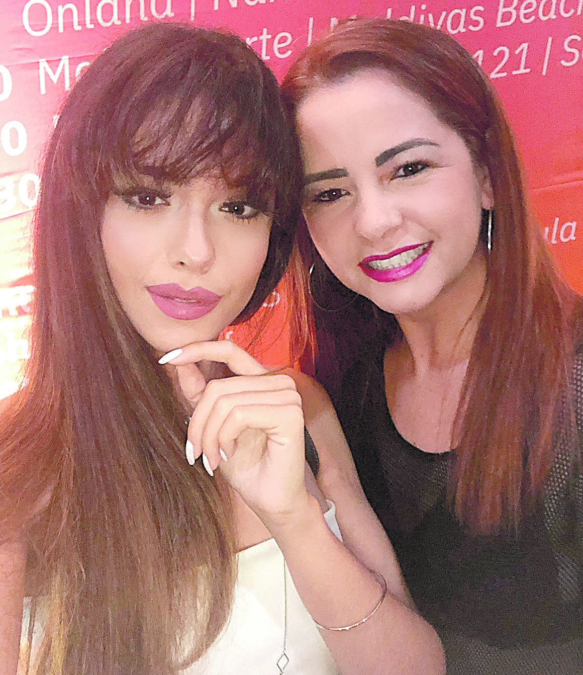 (Foto: Anna e Viani: filha e mãe unidas)