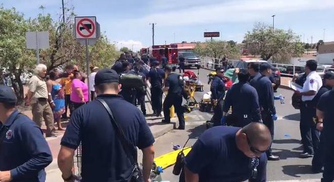 Ataque realizado em El Paso (Foto: Reprodução/Twitter)