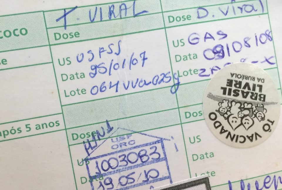 A vacina contra o sarampo está disponível na rede pública de saúde (Foto: Divulgação / SESA)