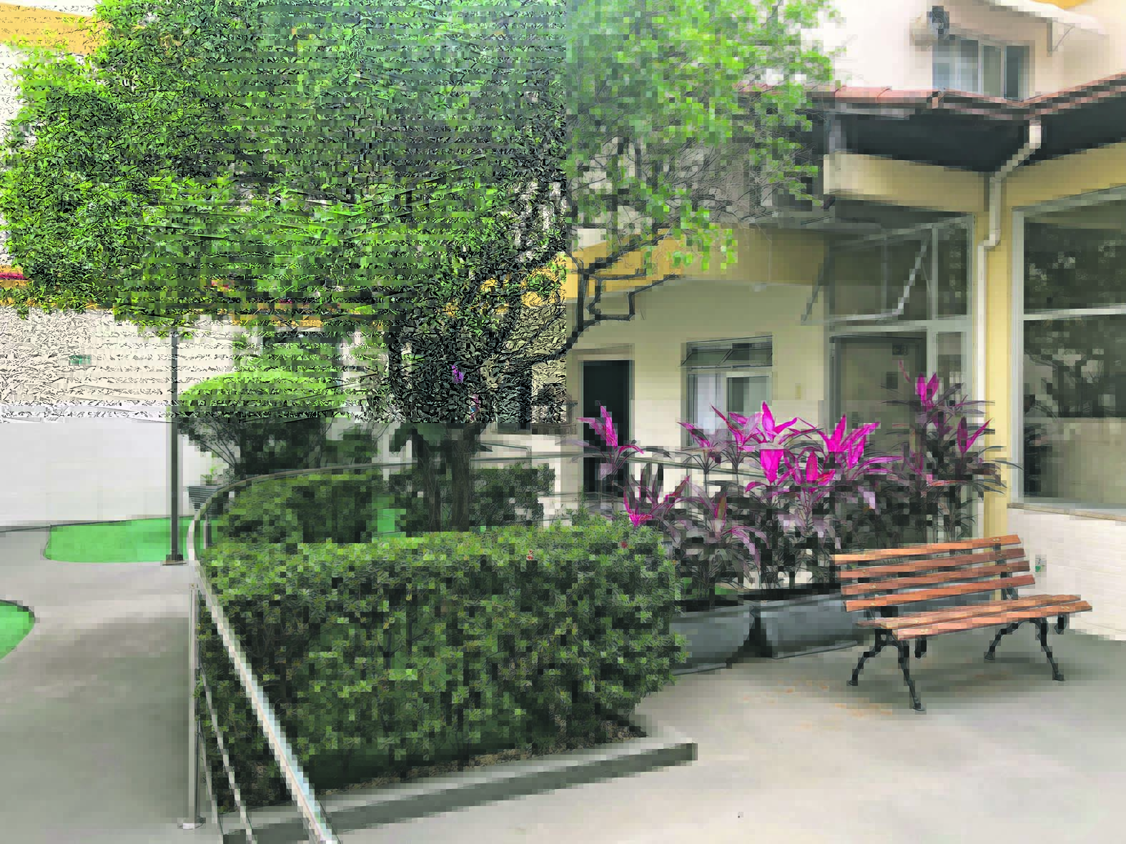 Casa de repouso oferece serviços variados para garantir o bem-estar do idoso. Há, inclusive, opção de creche (Foto:  Divulgação)