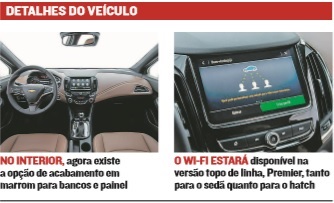 Detalhes do Cruze (Foto: Rreprodução)