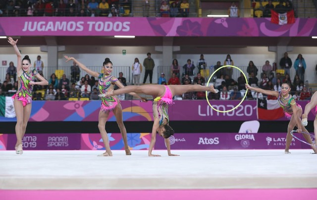 Conjunto do Brasil na apresentação deste sábado. (Foto: Ricardo Bufolin/CBG)