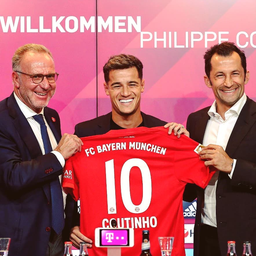 O meio-campista Philippe Coutinho (Foto: Reprodução/Instagram/@fcbayern)