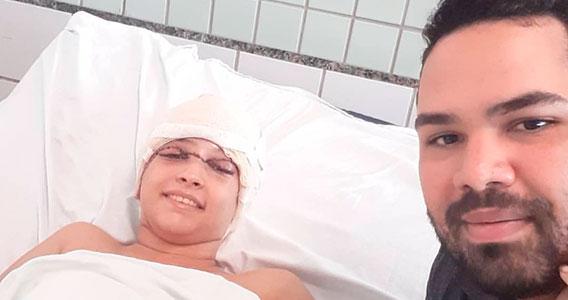 Débora teve o couro cabeludo arrancado em acidente de kart (Foto: Reprodução/Instagram)