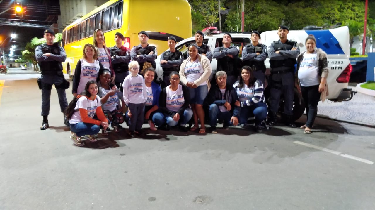 Nas próximas semanas, um segundo grupo de policiais virá a Vitória realizar o teste. (Foto: Divulgação/Sesp)