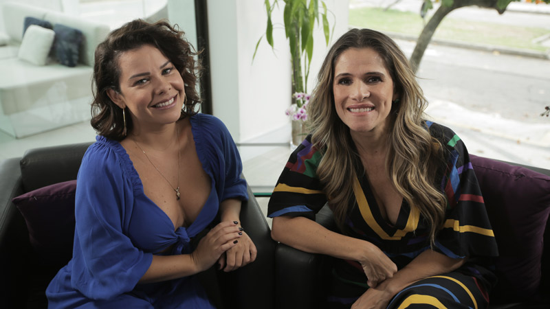 Fernanda Souza e Ingrid Guimarães (Foto: Divulgação)