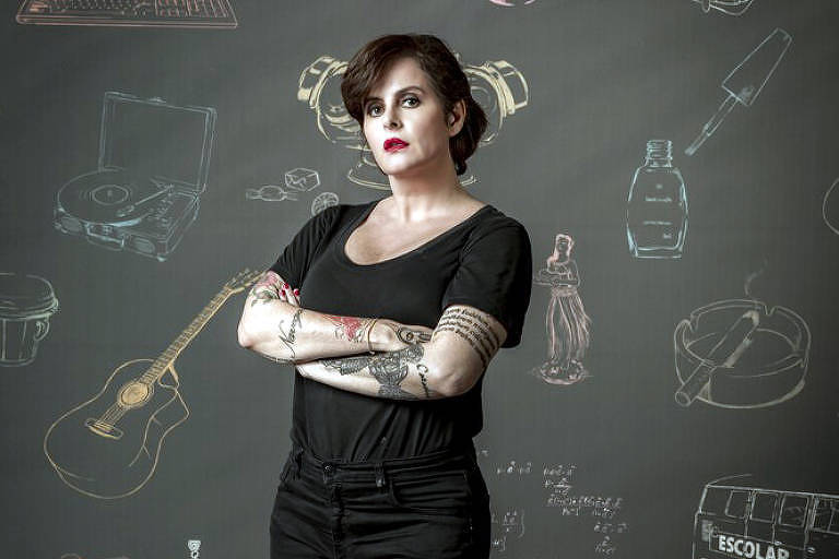 Fernanda Young tinha 49 anos de idade. (Foto: Paulo Belote/Globo)