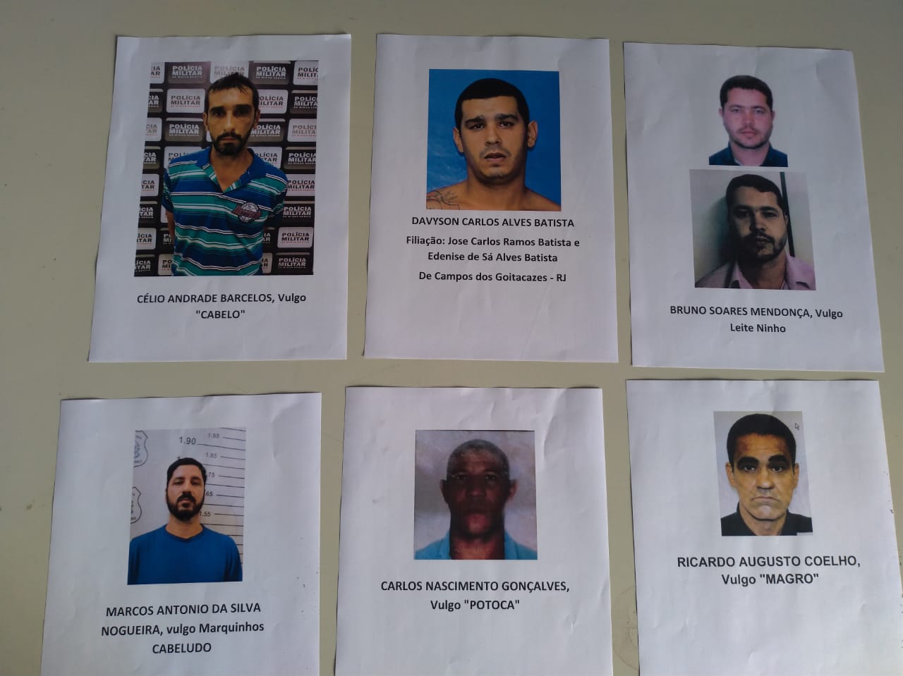 Polícia procura por foragidos suspeitos de integrarem organização criminosa (Foto: Iury Demuner/ TV Tribuna)
