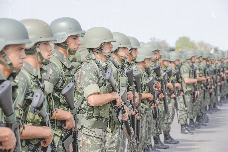 Militares do Exército (Foto: Arquivo/AT)