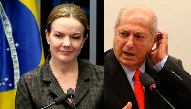 Gleisi Hoffmann e Paulo Bernardo estão separados (Foto: Divulgação / Agência Brasil)