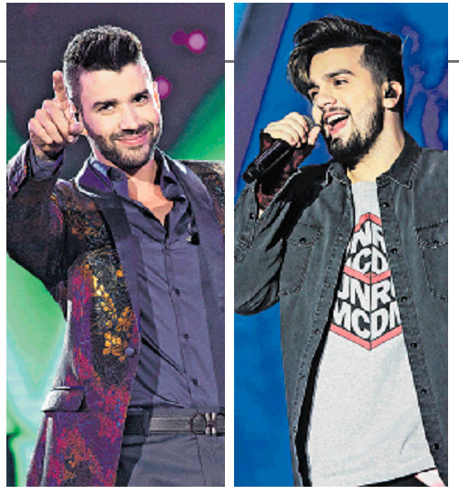 Gusttavo Lima e Luan Santana (Foto: Reprodução)