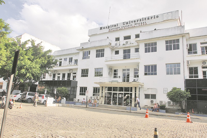 Hucam está entre os hospitais geridos por universidades federais que vão receber novos servidores com a seleção (Foto: Thiago Coutinho/AT)