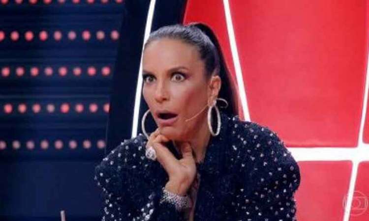 Ivete Sangalo ficou sem graça no The Voice Brasil (Foto: Reprodução / TV Globo)