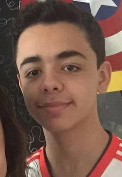 João Gilberto, de 17 anos (Foto: Acervo Pessoal)