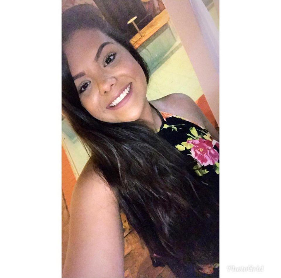 Natani chegou a ser socorrida, mas não resistiu aos ferimentos e morreu a caminho do hospital (Foto: Reprodução Facebook)