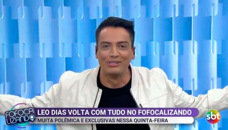 Leo Dias (Foto: Reprodução / SBT)