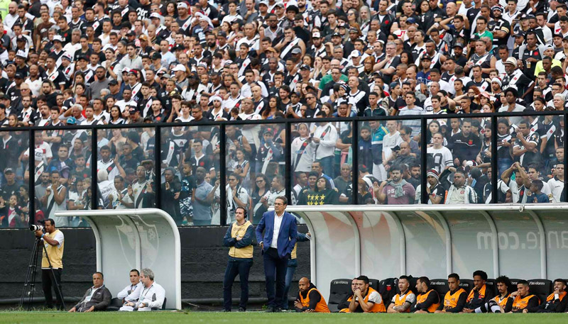 Vanderlei Luxemburgo no comando do Vasco (Foto: Rafael Ribeiro/Vasco)