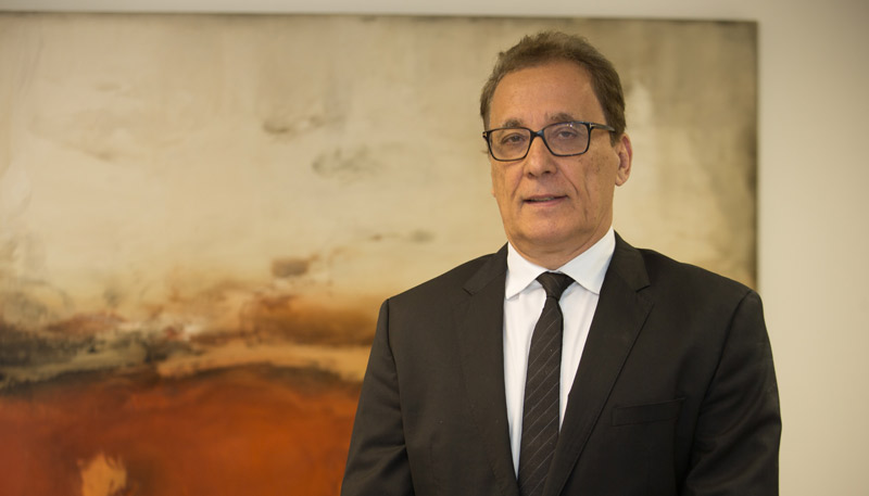 Marcílio Machado, presidente do Sindicato do Comércio de Exportação e Importação do Estado (Sindiex). (Foto: A Tribuna)