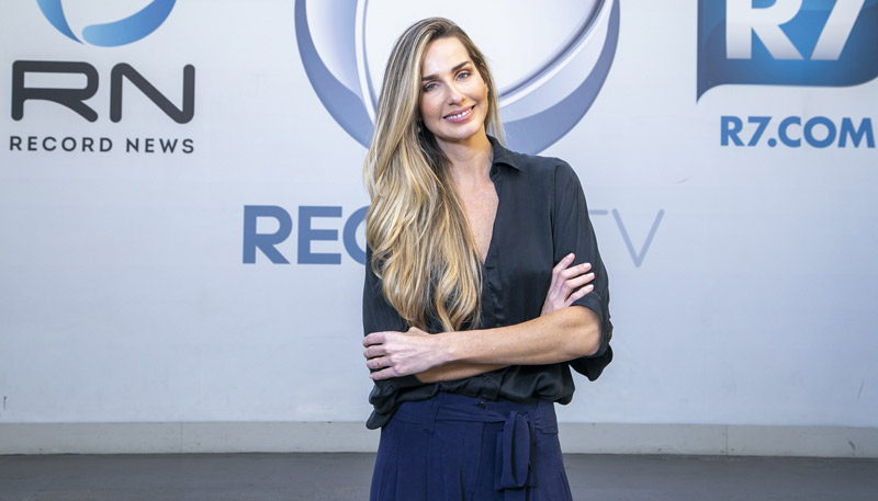Mariana Weickert (Foto: Edu Moraes/Record TV)