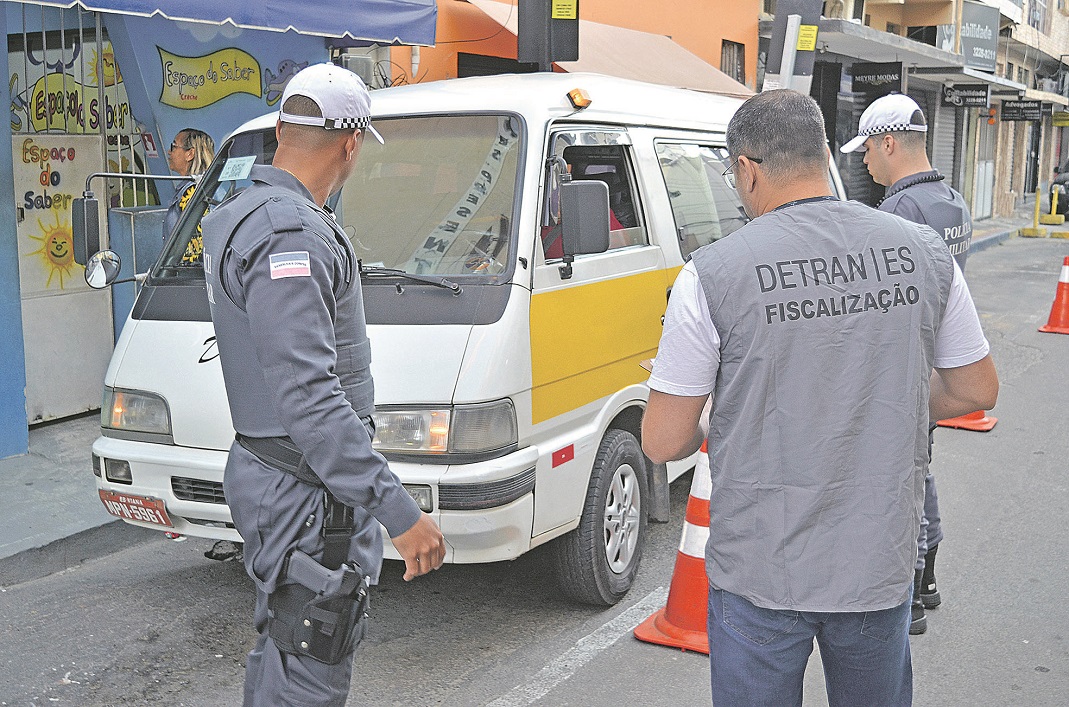 A fiscalização, que reuniu diversos órgãos de segurança, aconteceu em Vitória, Vila Velha, Serra e Cariacica. (Foto: Divulgação/Detran)