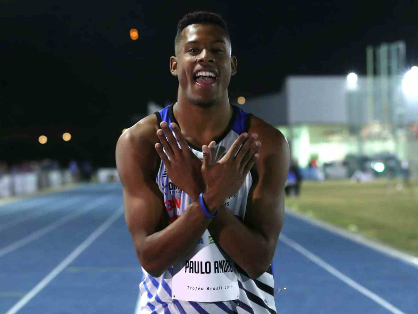 Paulo André voou na final e correu os 100m rasos em 9s90 (Foto: Ricardo Bufolin/Panamerica Press/ECP)