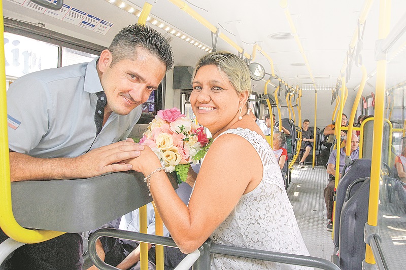 Ilson e Rosane agora se preparam para fazer o casamento no cartório. (Foto: Kadidja Fernandes/AT)