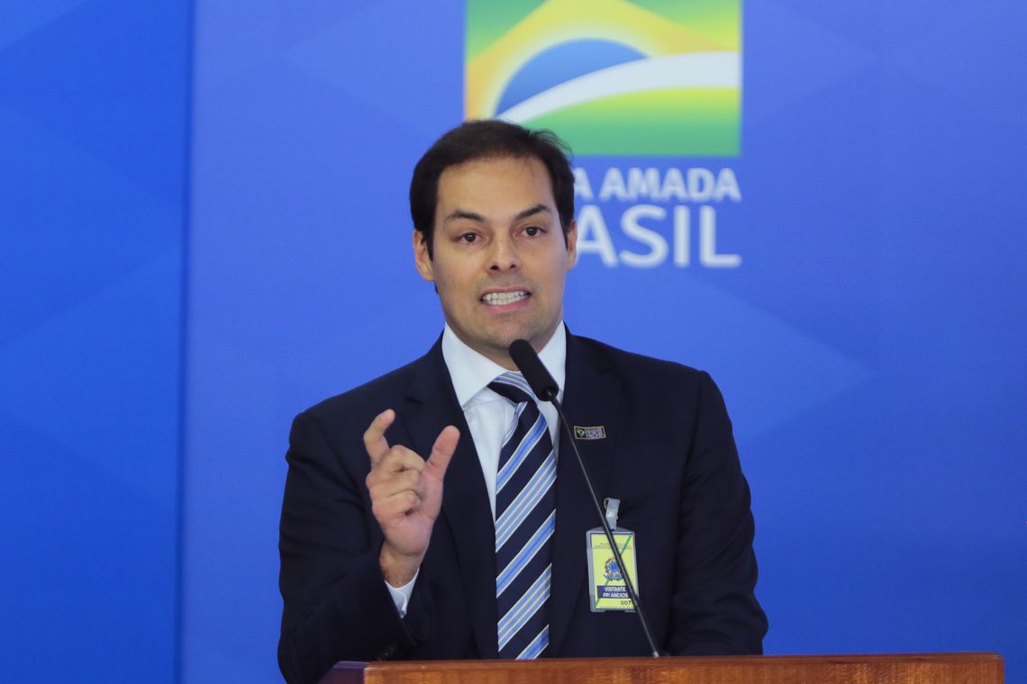 Secretário especial de Desburocratização, Gestão e Governo Digital do Ministério da Economia, Paulo Uebel (Foto: Wilson Dias/Agência Brasil)