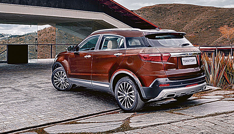 O Territory foi um dos destaques do último Salão do Automóvel (Foto: Assessoria / Ford)