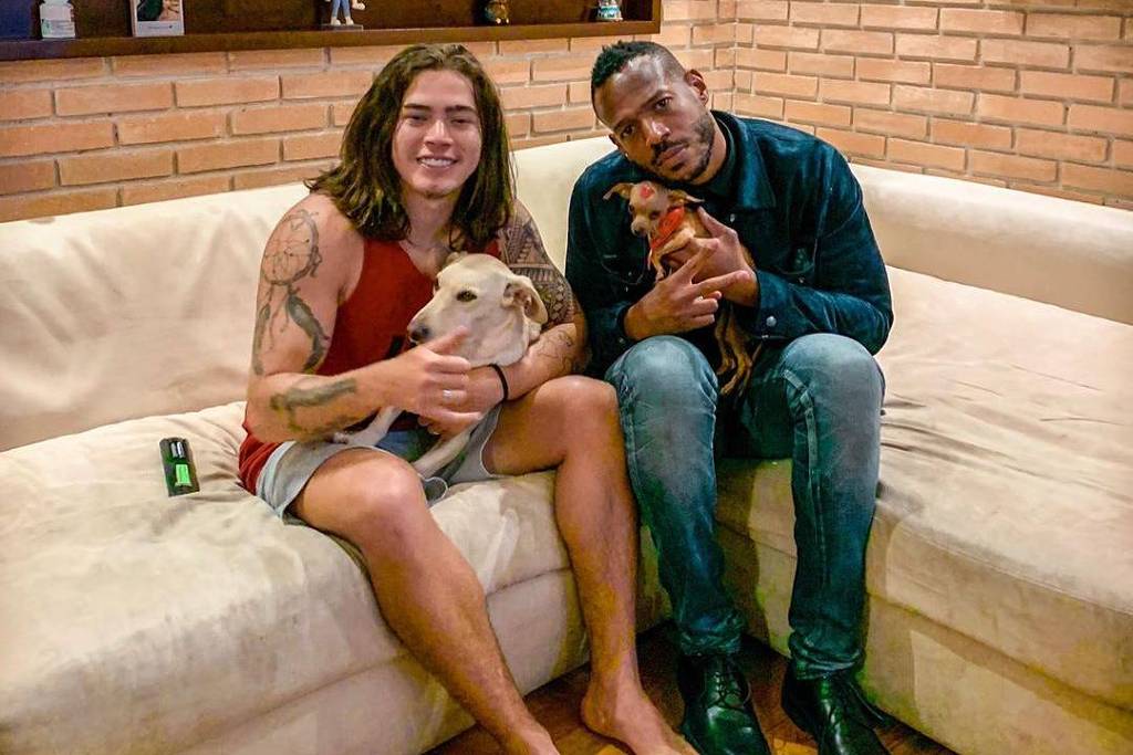 O ator americano está no Brasil para a divulgação de seu novo filme