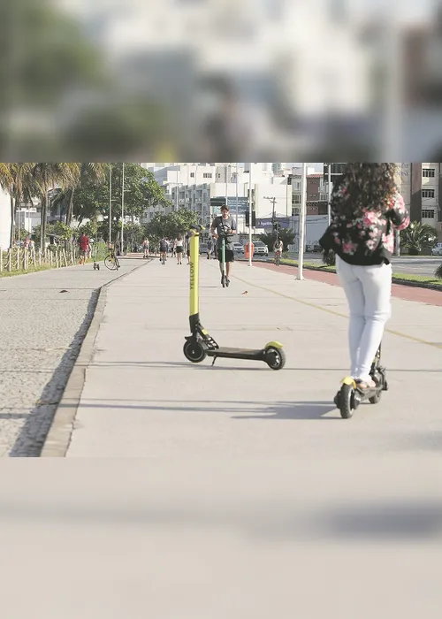 Imagem ilustrativa da imagem Empresa acaba com aluguel de patinetes em Vitória, Vila Velha e Guarapari