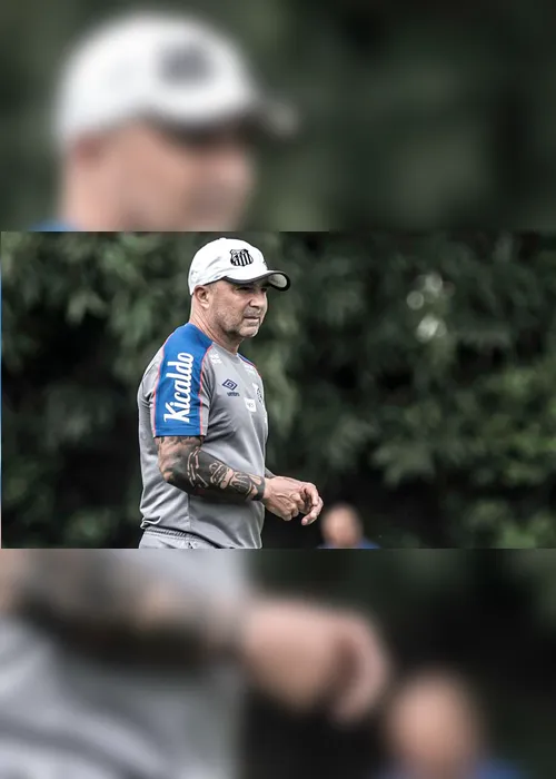 Imagem ilustrativa da imagem Sampaoli nega demissão e inicia queda de braço com Santos