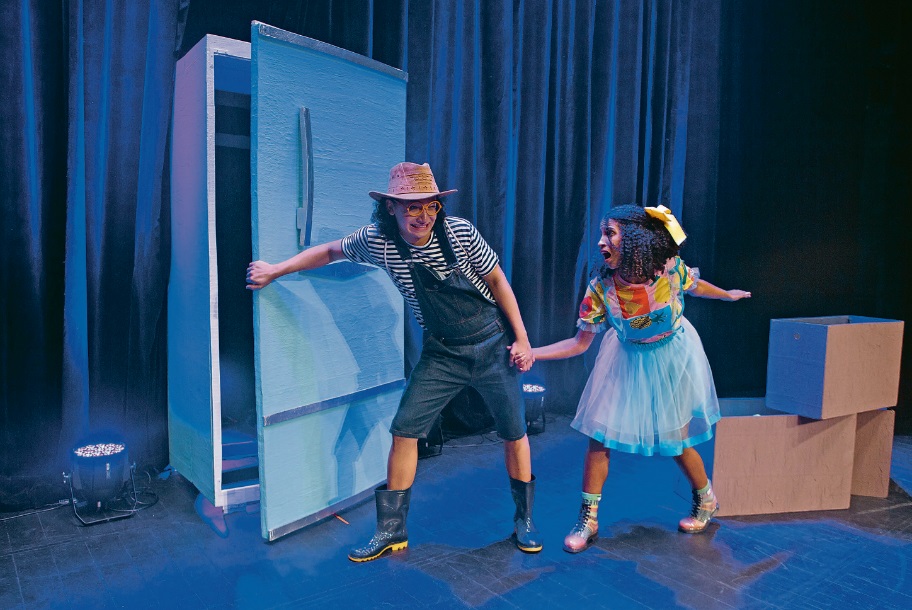 O espetáculo “A Geladeira Mágica” será sábado no Teatro da Ufes (Foto: Divulgação/Vitor Zorzal)