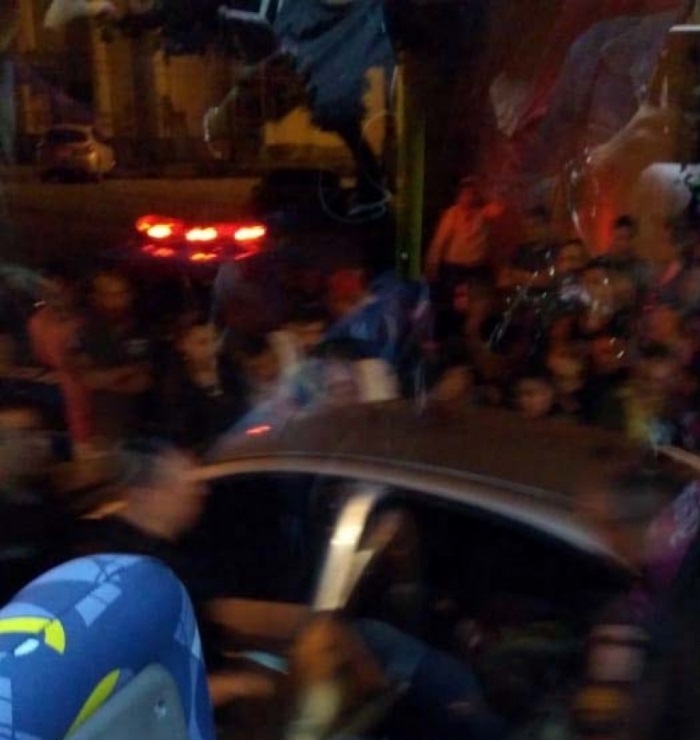 O caso aconteceu na noite de segunda-feira (2) em São Gonçalo, no Rio de Janeiro (Foto: Reprodução/Internet)