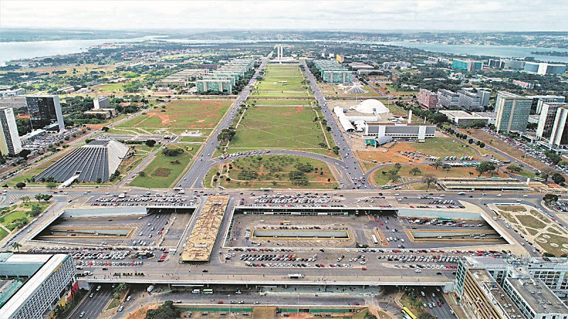 Brasília é a cidade onde os aprovados vão trabalhar. Seleção é organizada pelo Cebraspe, antigo Cespe/UnB. (Foto: Divulgação)