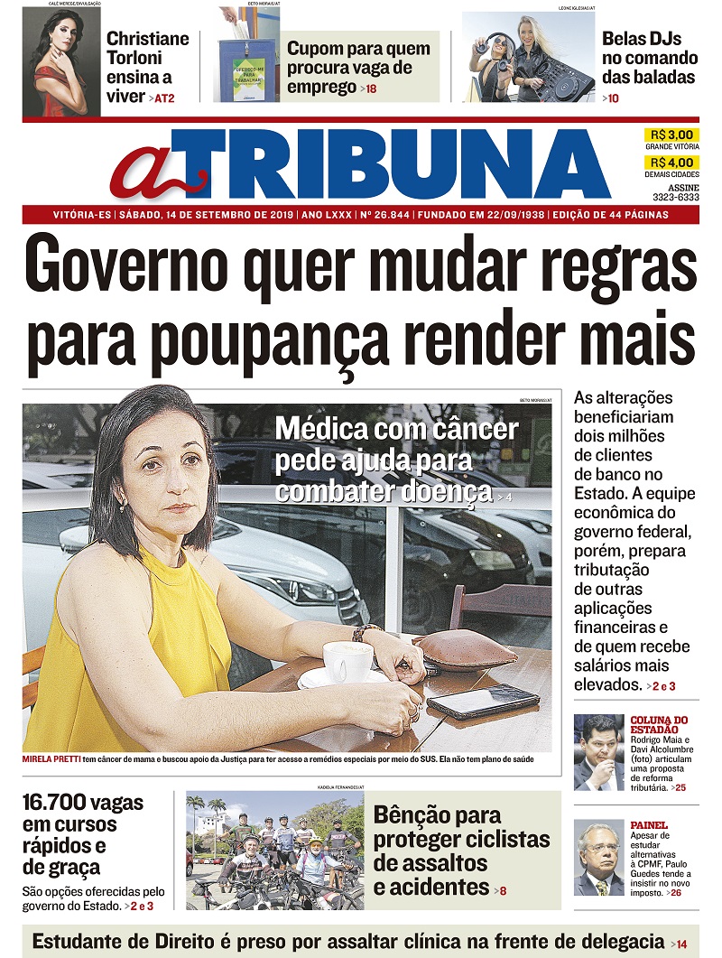 (Foto: Reprodução/ Jornal A Tribuna)
