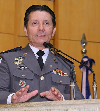 Capitão Assumção está proibido de usar a farda em campanha eleitoral (Foto: Tati Beling/Ales)