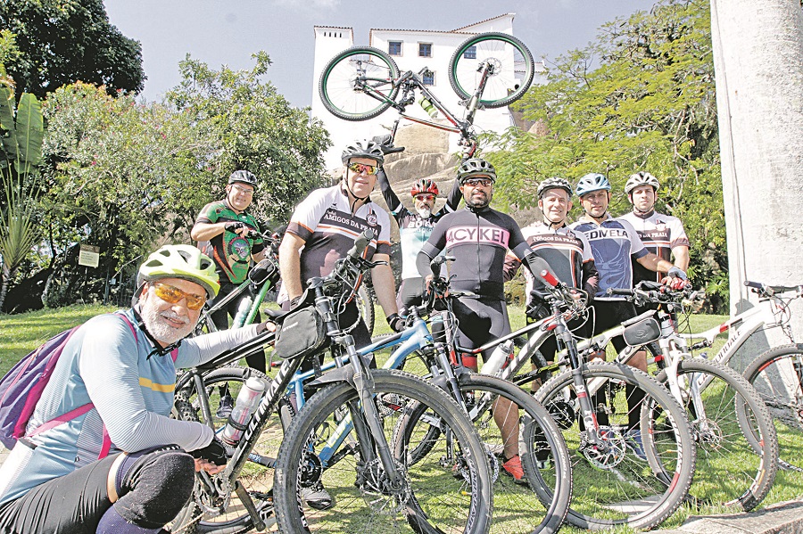 Ciclistas vão se reunir no Convento em uma missa de agradecimento e bênção, que deve ter 800 participantes. (Foto: Kadidja Fernandes/AT)