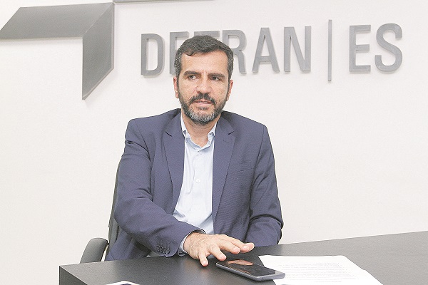 Diretor-Geral do Detran, Givaldo Vieira disse que a imprudência no trânsito no Estado tem aumentado (Foto: Thiago Coutinho/AT)